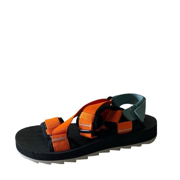 Merrell Alpine Strap Sport Hiking Sandals Exuberance Orange Multicolor Men Sz 8 - Picture 7 of 12